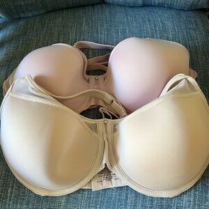 Bali Women's Underwire Bra Set - Light Pink and Beige